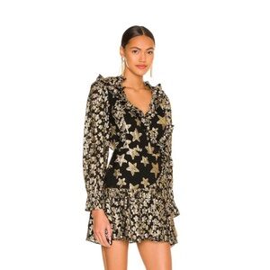 Love Shack Fancy Metallic Dress